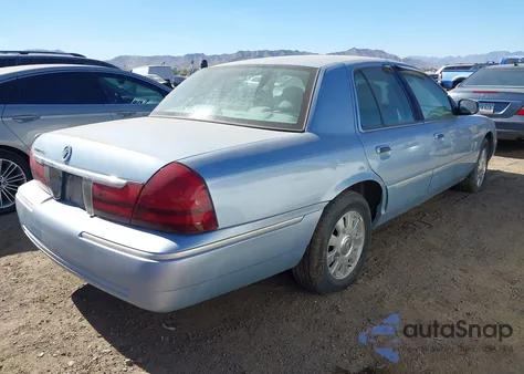 2003 Mercury Grand Marquis Ls from USA, damaged, VIN 2MEFM75W93X651992
